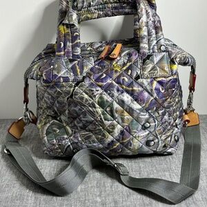 MZ WALLACE SMALL SUTTON Satchel  Pre-Deluxe issue  LIMITED EDITION PRINT in Luna